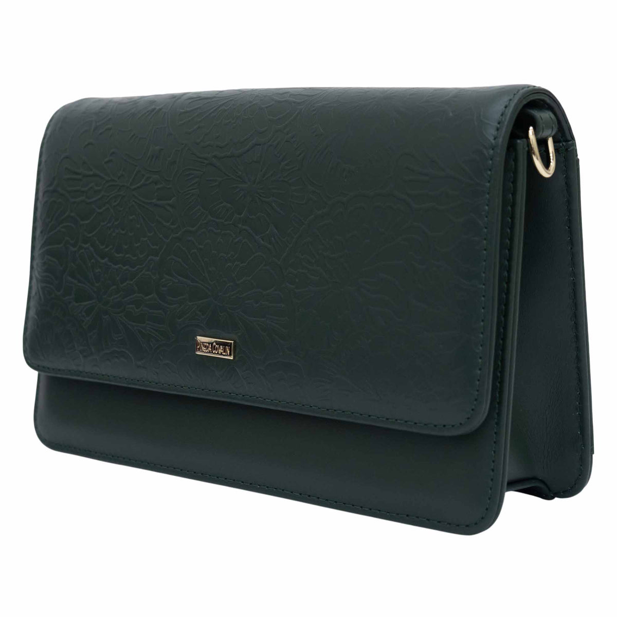 Bolsa Kalan Piel Grabado Cempasúchil