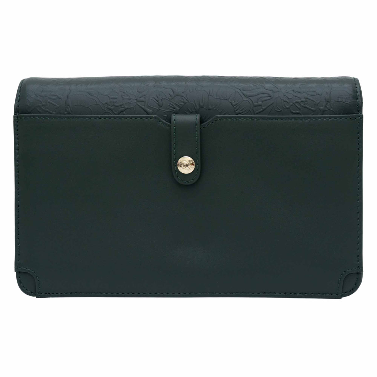 Bolsa Kalan Piel Grabado Cempasúchil