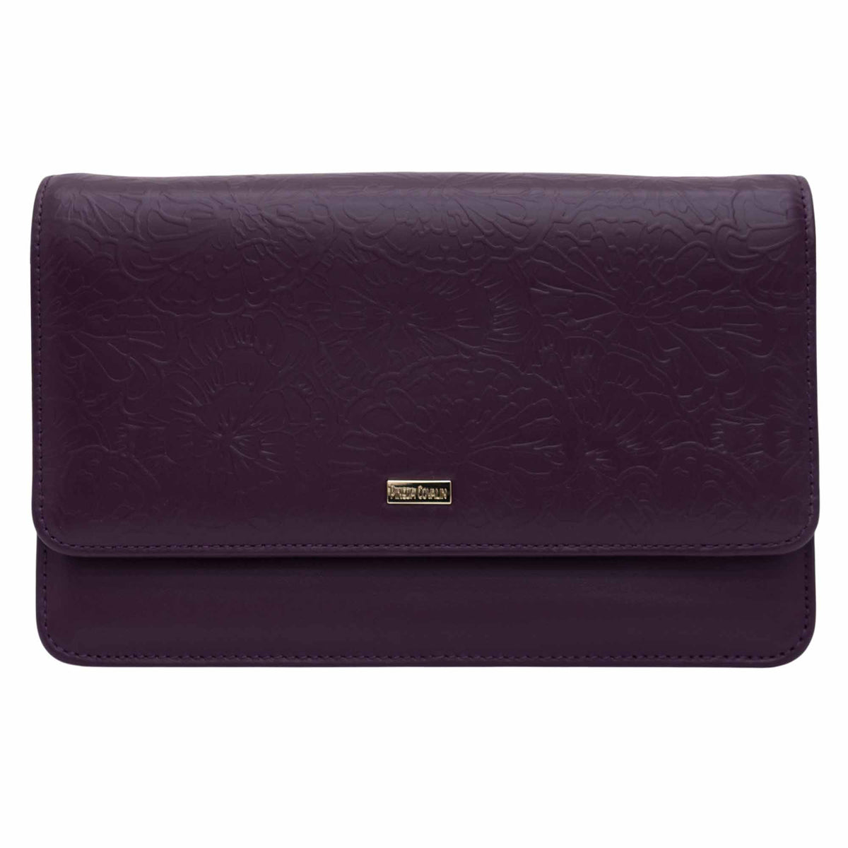 Bolsa Kalan Piel Grabado Cempasúchil