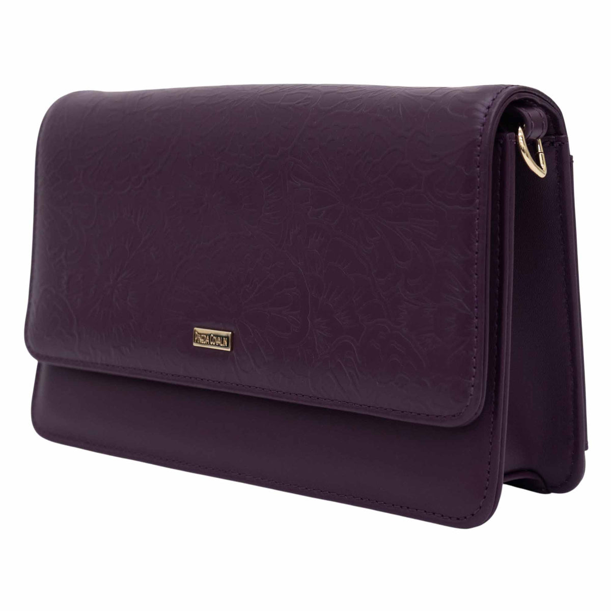 Bolsa Kalan Piel Grabado Cempasúchil