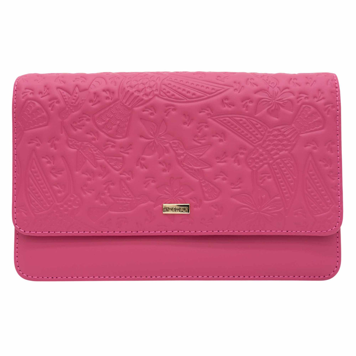 Bolsa Kalan Piel Grabado Colibrí