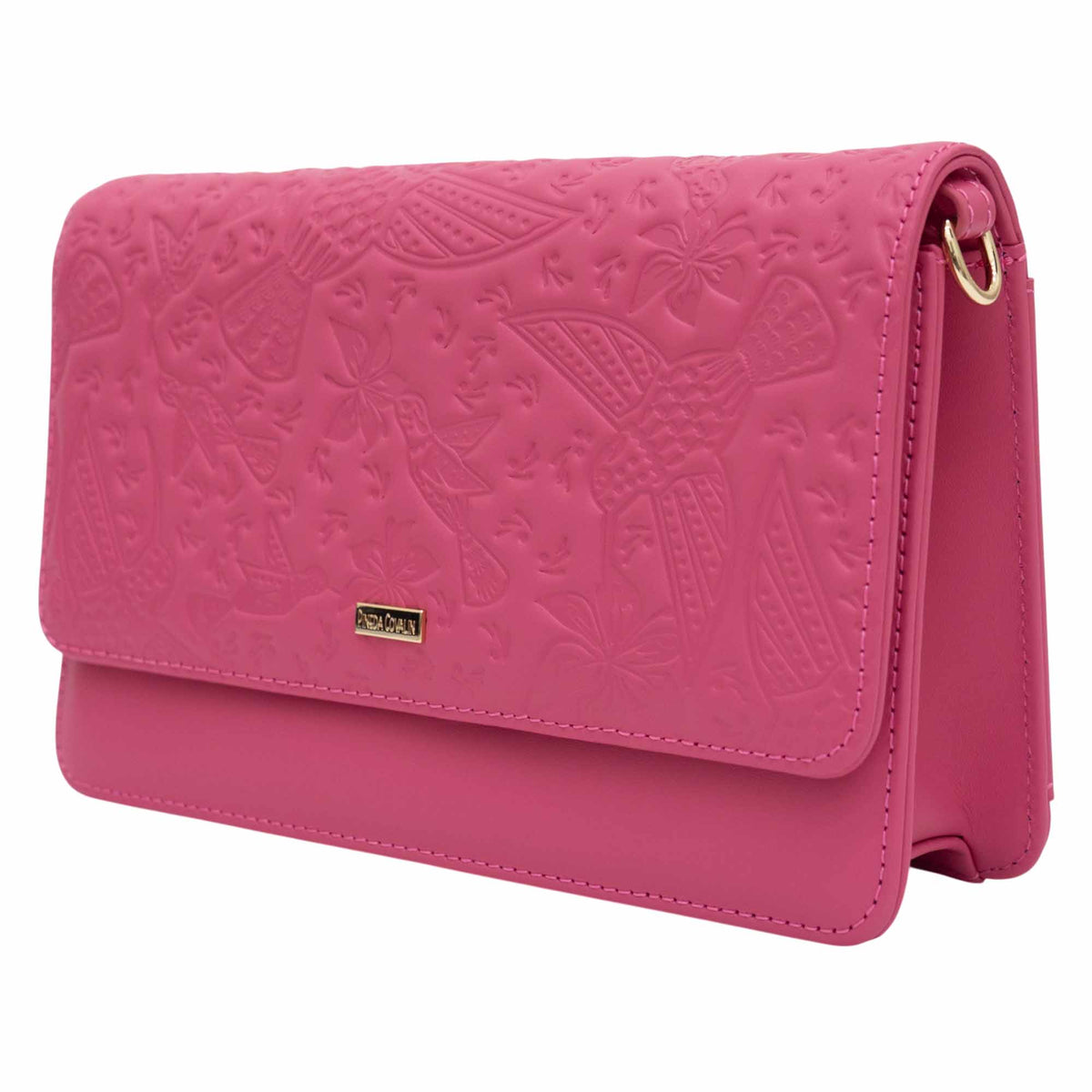 Bolsa Kalan Piel Grabado Colibrí