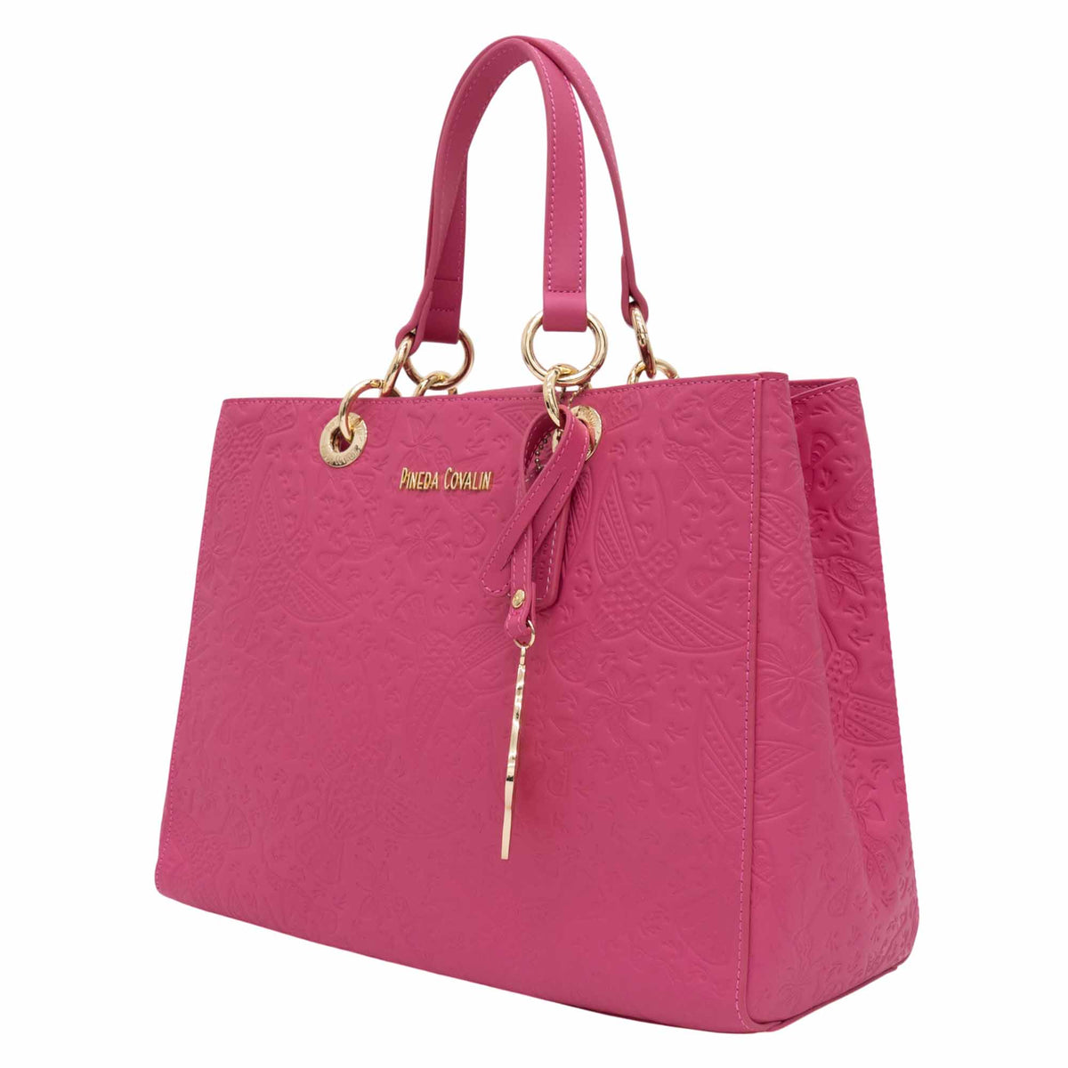 Bolsa Kaxan Piel Grabado Colibrí