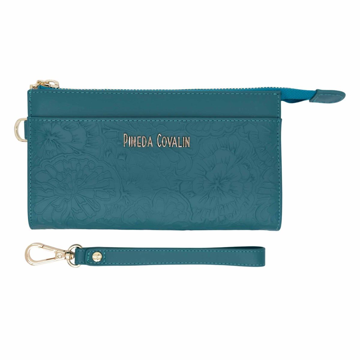 Bolsa Chéen Piel Grabado Cempasúchil