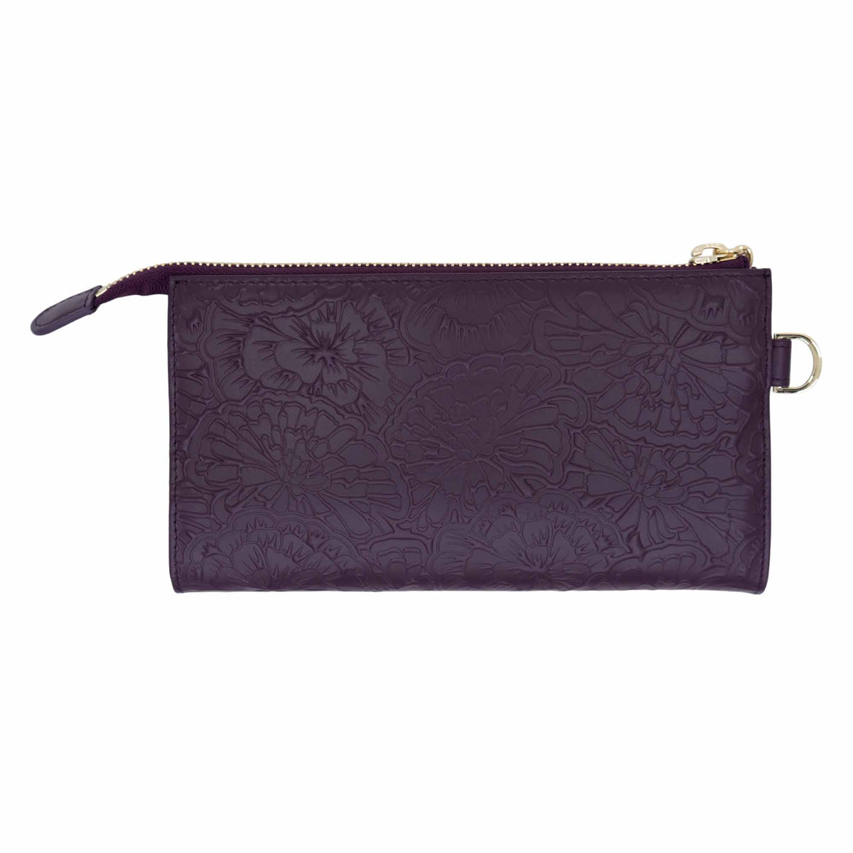 Bolsa Chéen Piel Grabado Cempasúchil