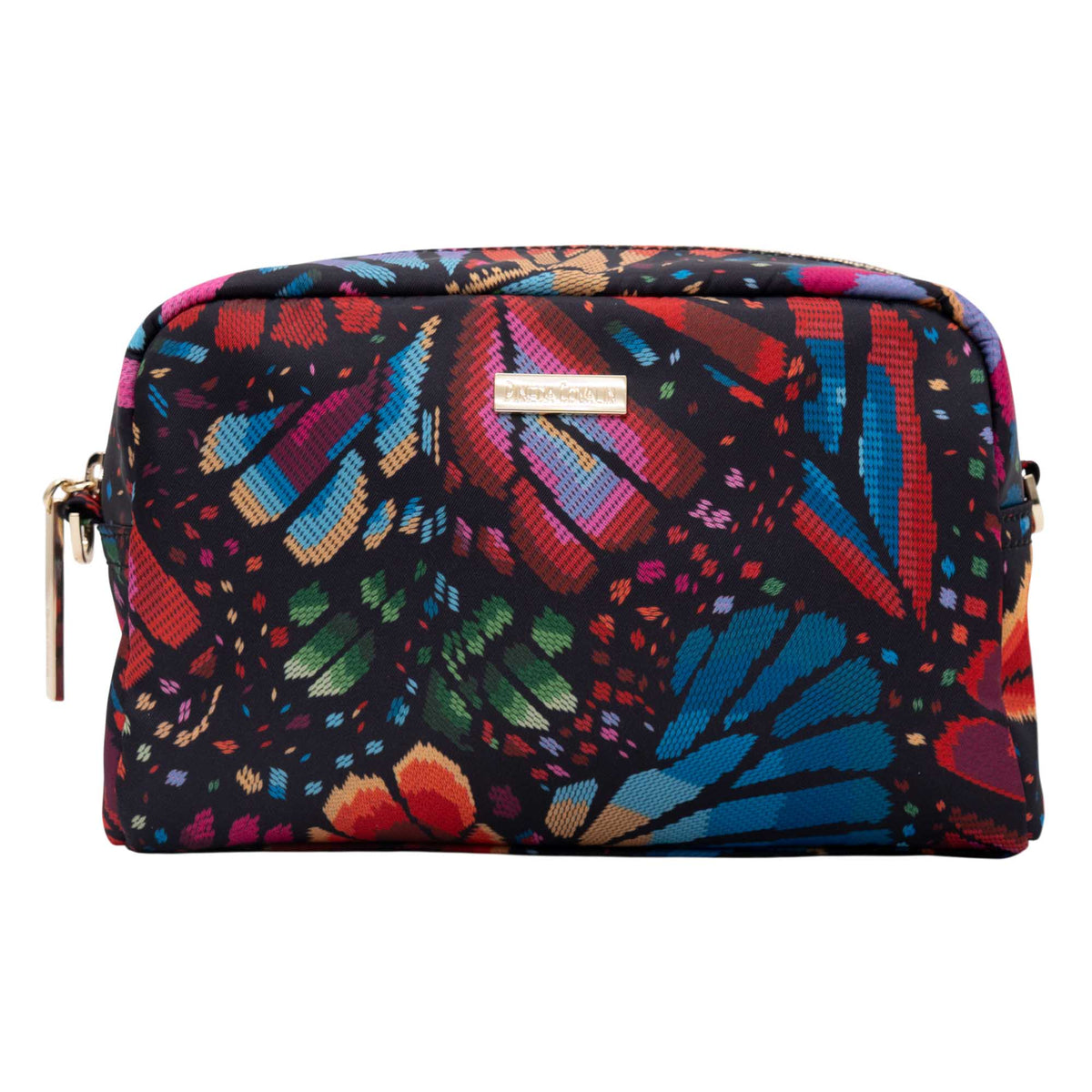 Crossbody Muxan Nylon Mariposa Bordada