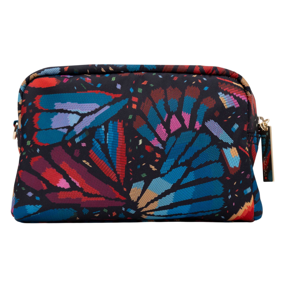 Crossbody Muxan Nylon Mariposa Bordada