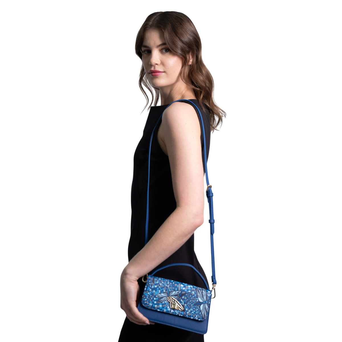 Mini Crossbody Sihul Saffiano Libélula