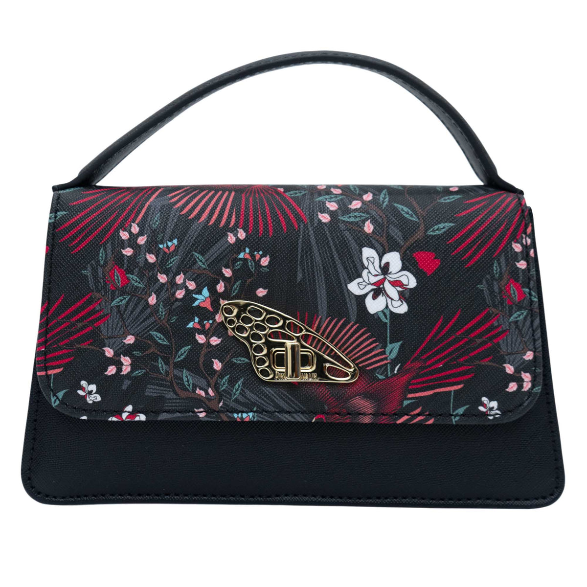 Mini Crossbody Sihul Saffiano Urraca Mexicana