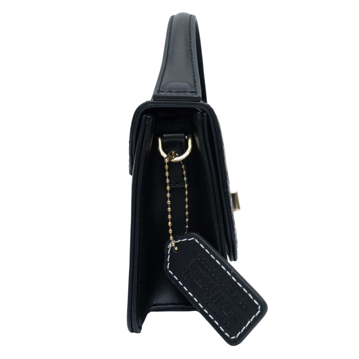 Mini Crossbody Sihul Piel Grabado Cempasúchil