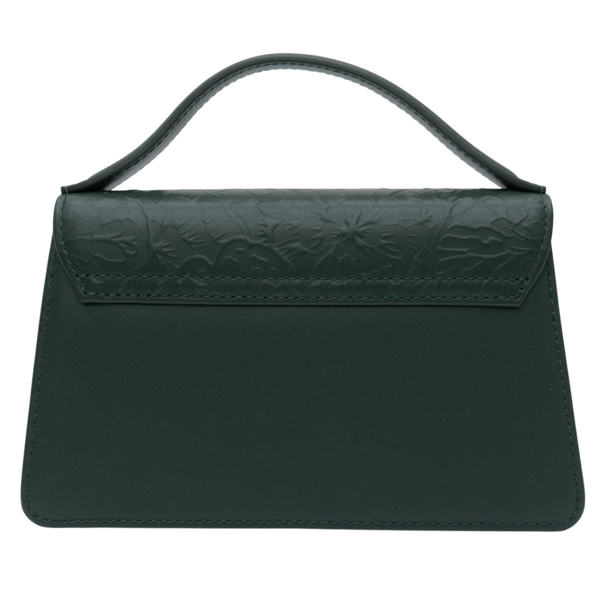 Mini Crossbody Sihul Piel Grabado Cempasúchil