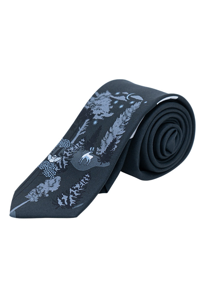 Corbata Animales Nocturnos 6 cm