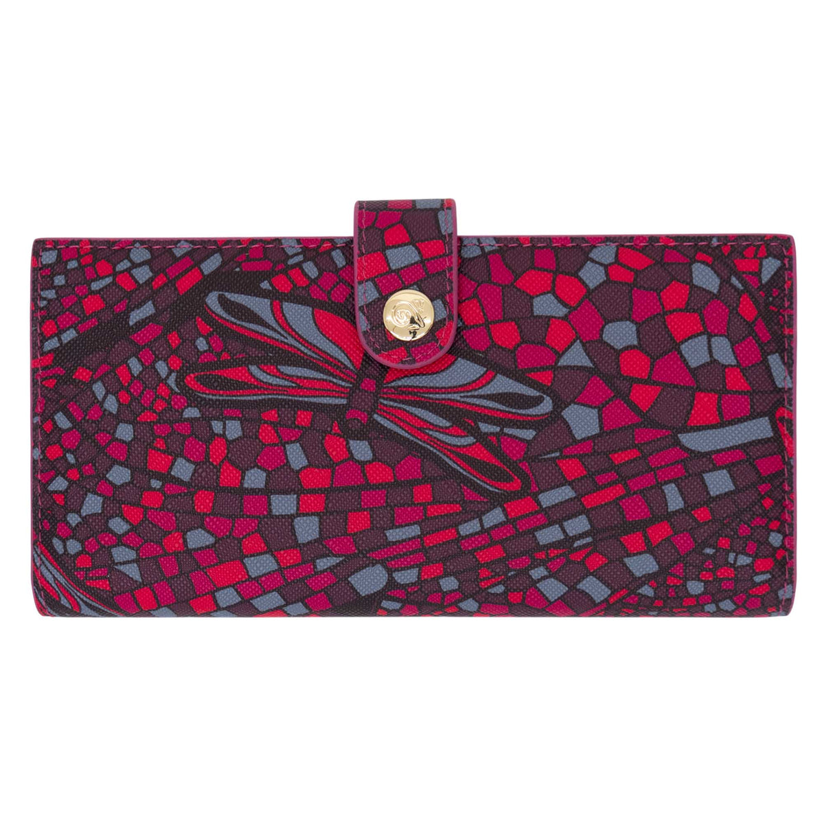 Cartera Grande Xook Saffiano Libélula