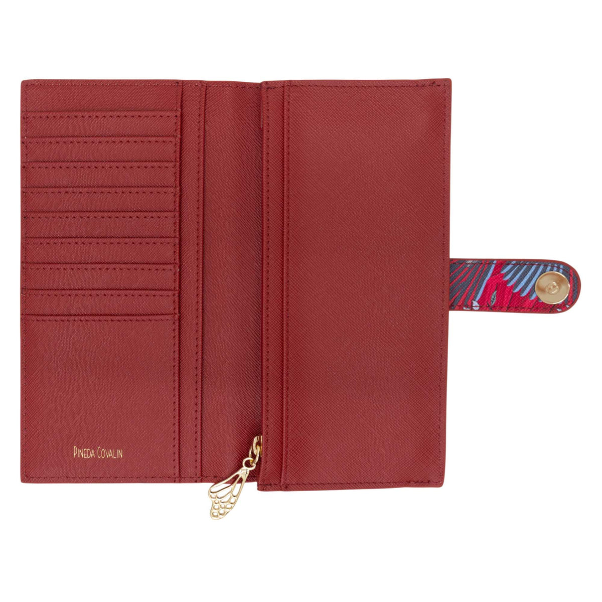 Cartera Grande Xook Saffiano Urraca Mexicana