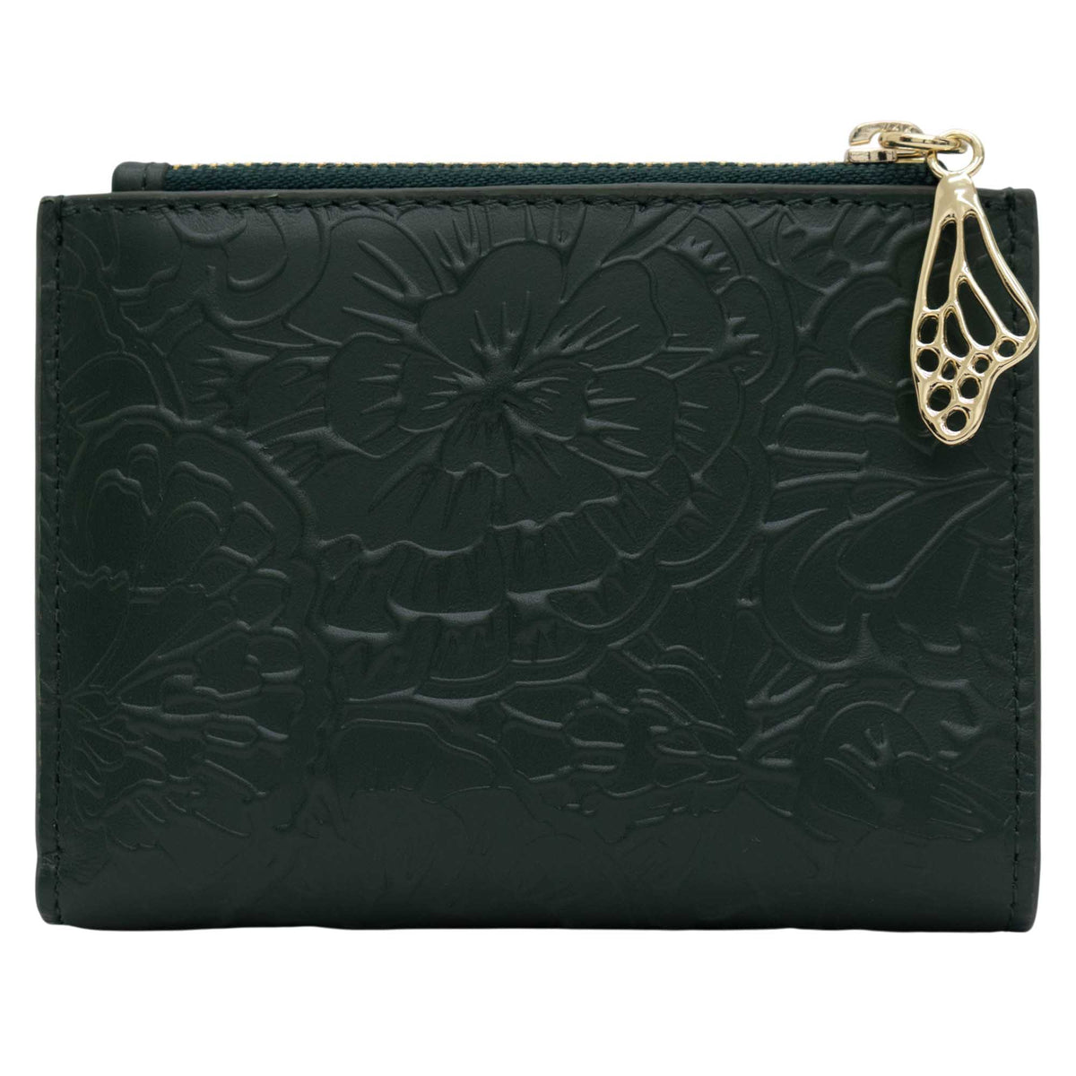 Cartera Chica Yemal Piel Grabado Cempasúchil