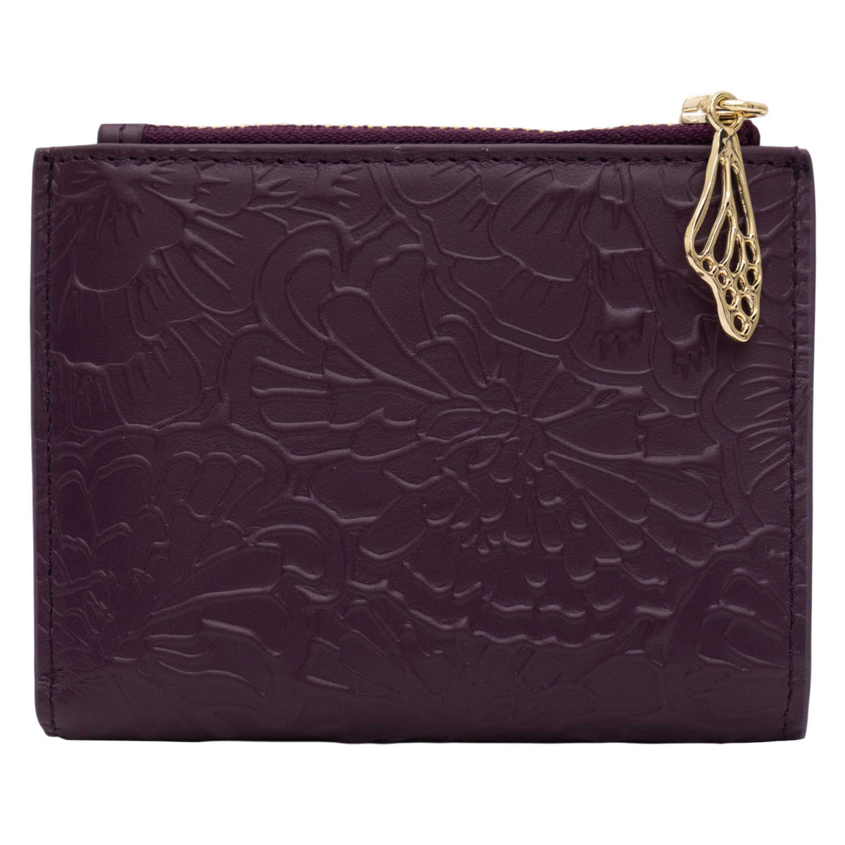 Cartera Chica Yemal Piel Grabado Cempasúchil