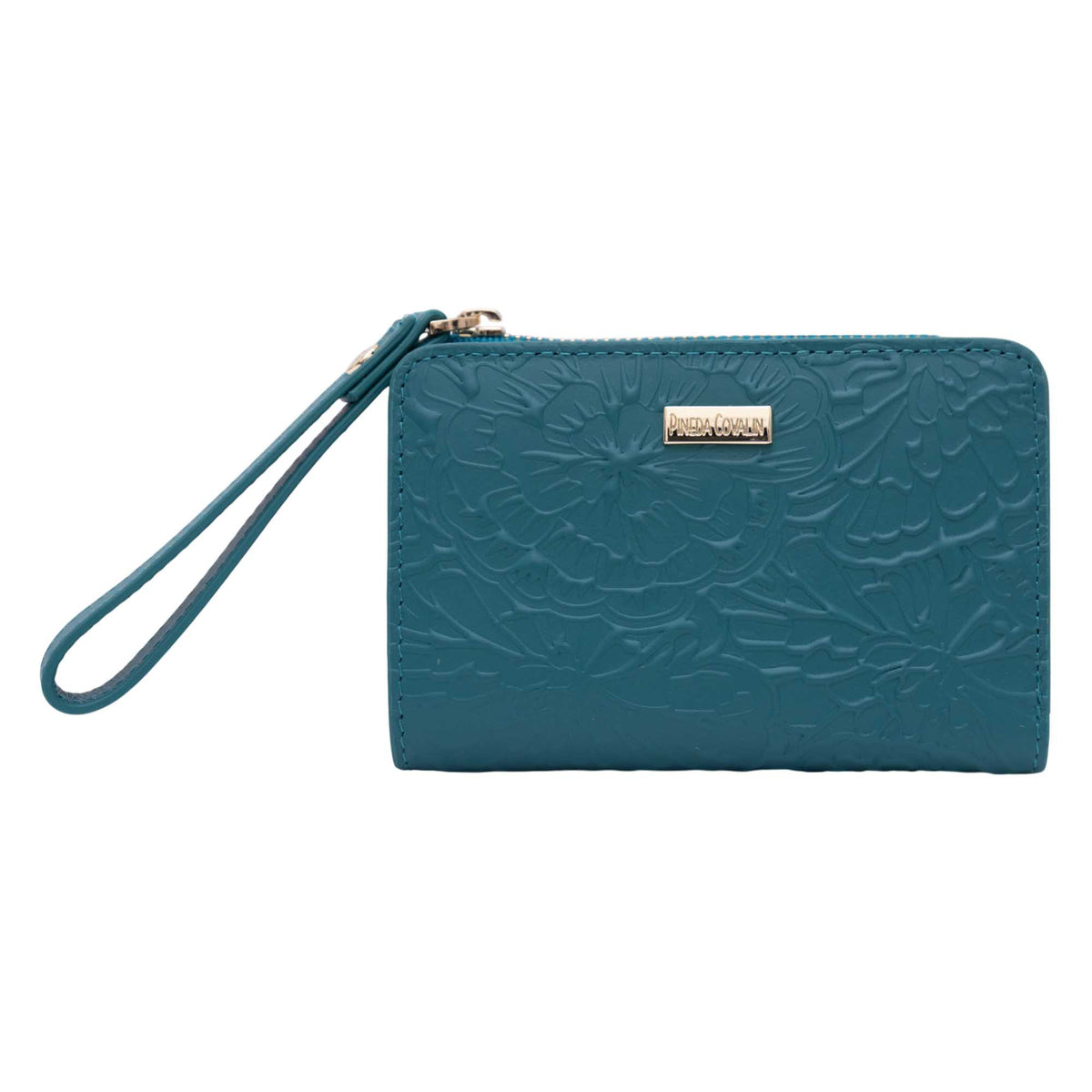 Cartera Naay Piel Pineda Covalin Grabado Cempasúchil
