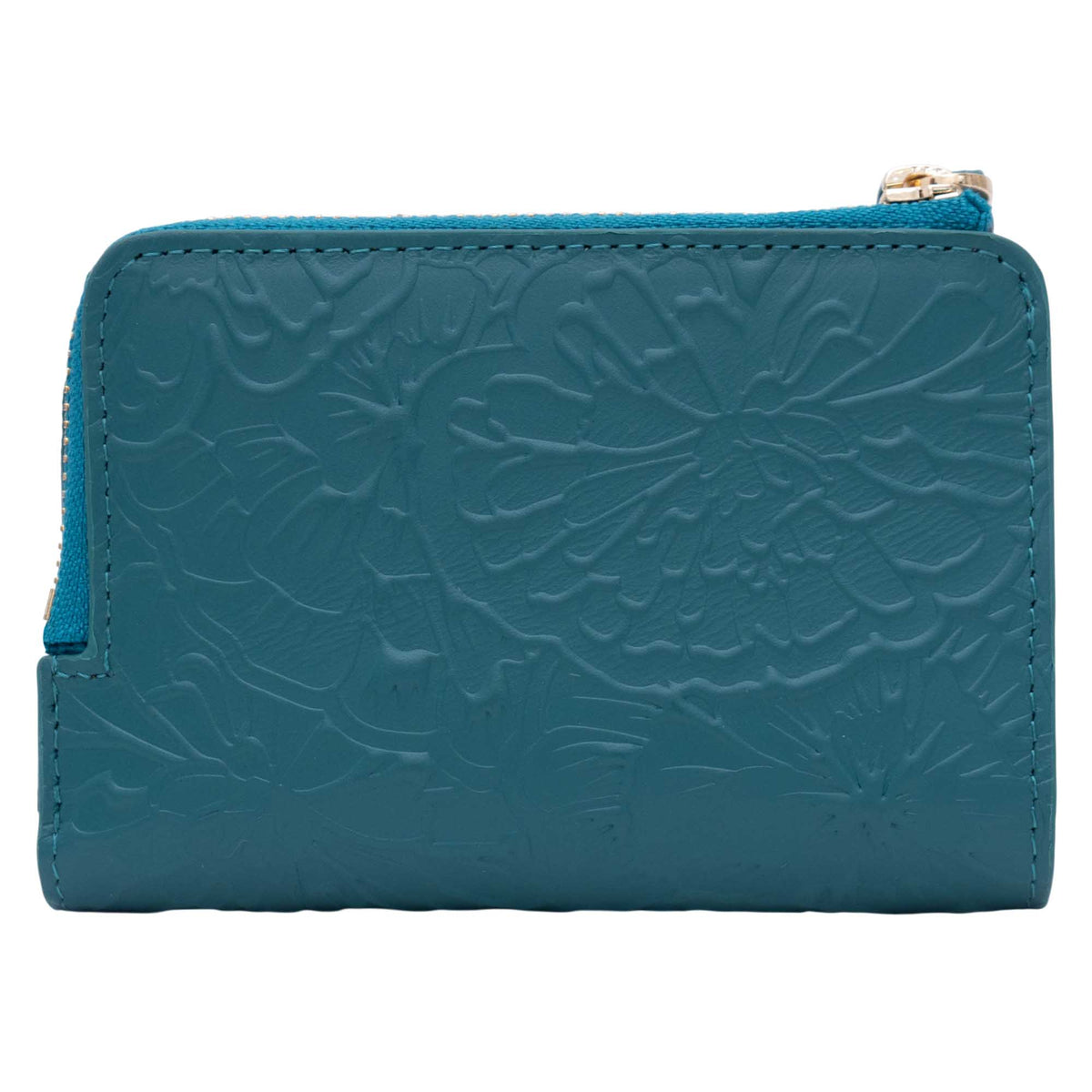 Cartera Naay Piel Pineda Covalin Grabado Cempasúchil