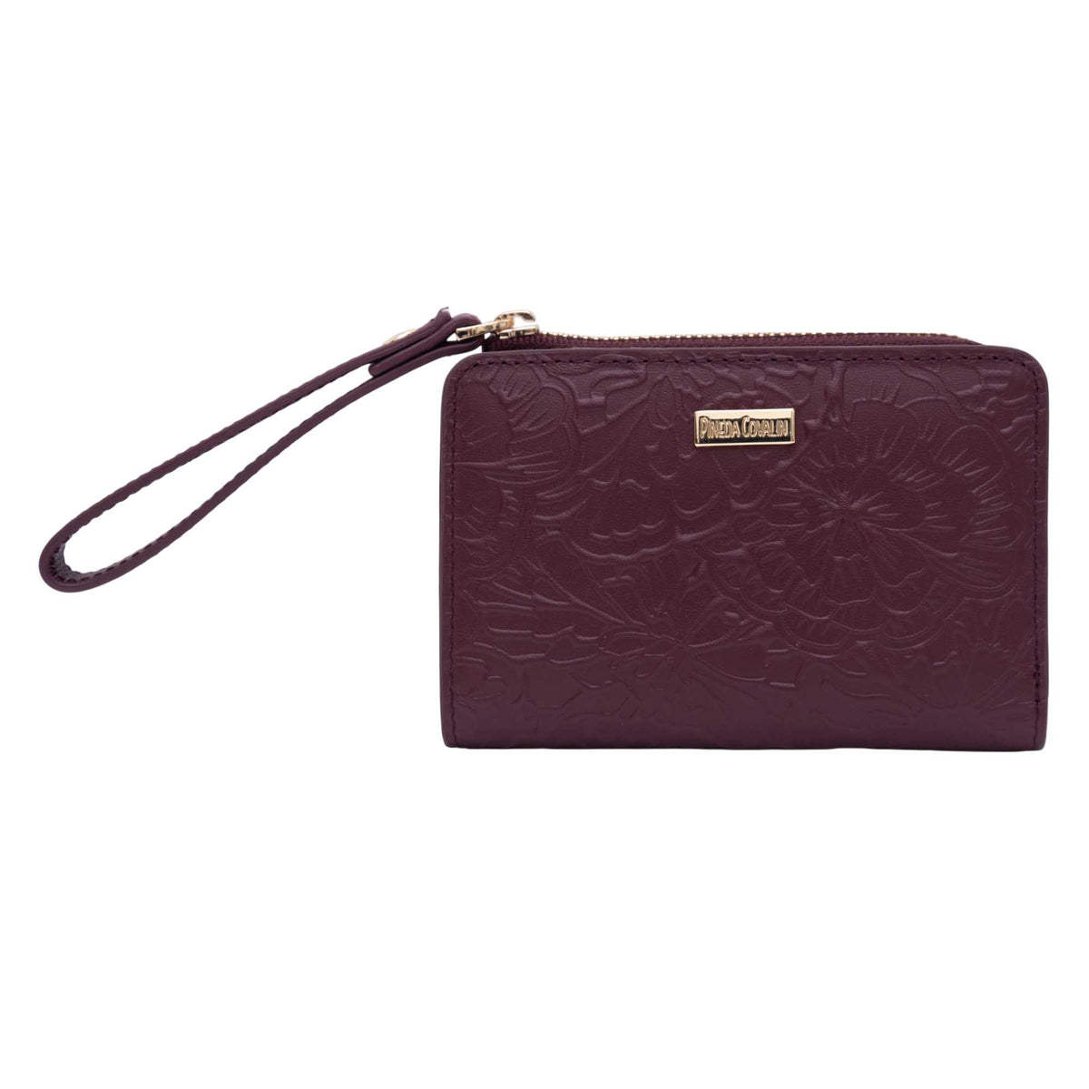 Cartera Naay Piel Pineda Covalin Grabado Cempasúchil