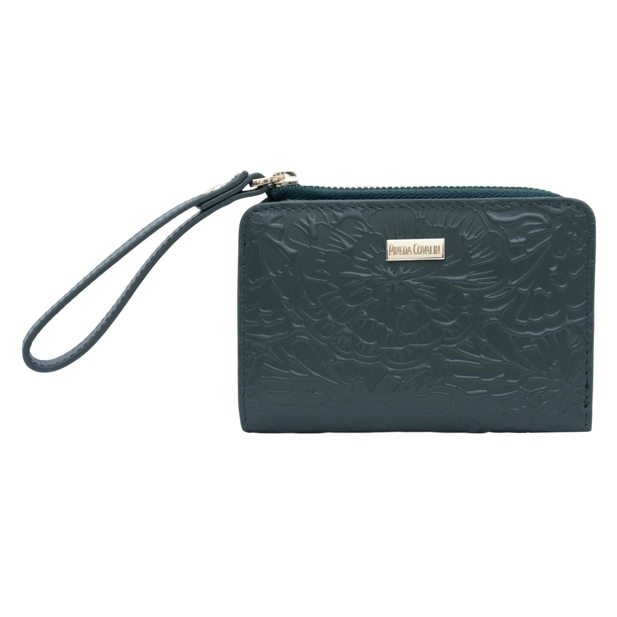 Cartera Naay Piel Pineda Covalin Grabado Cempasúchil