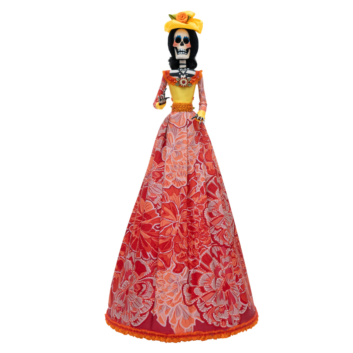 Catrina Cempasúchil Pajizo