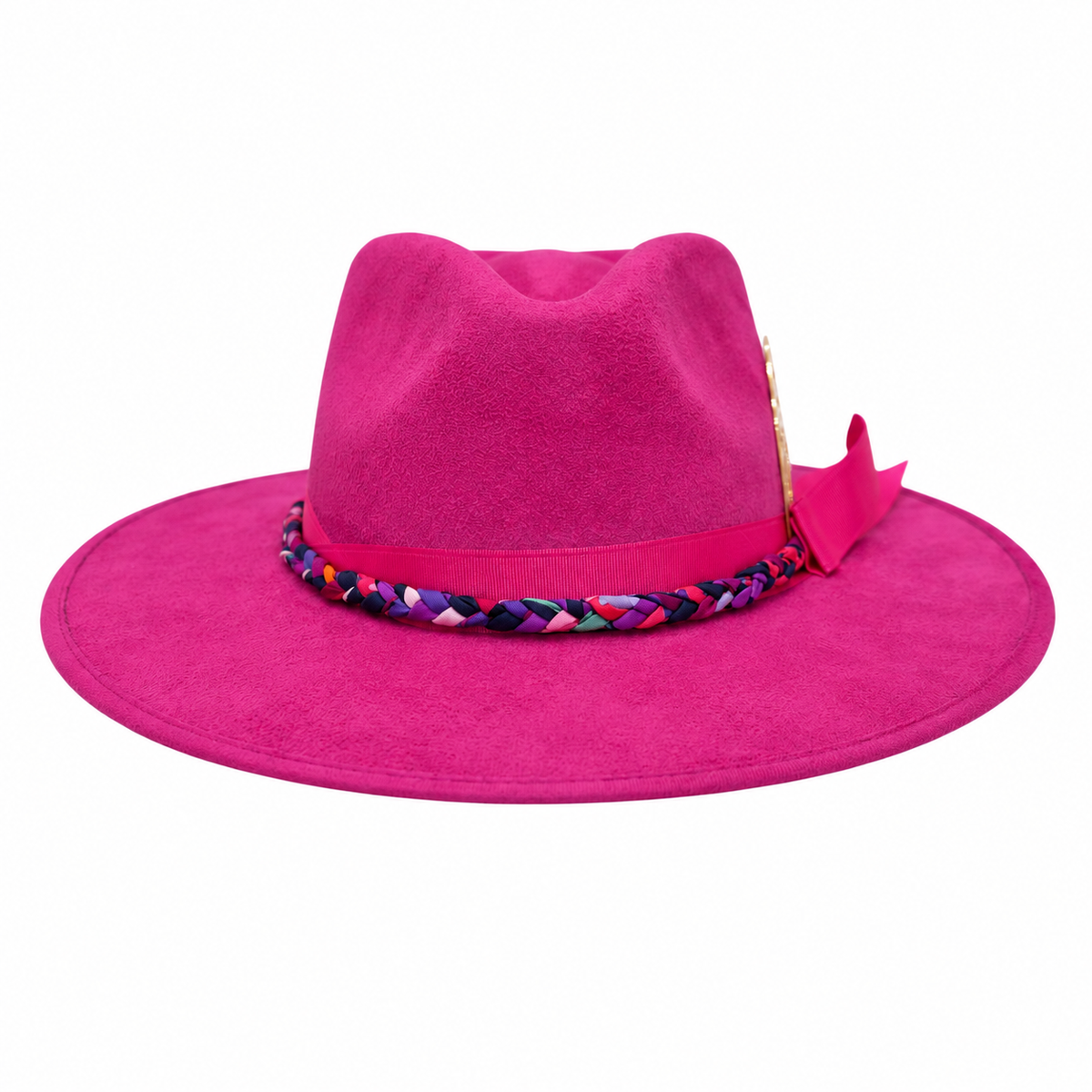 Sombrero Oochel Mariposa Gamuza Fucsia