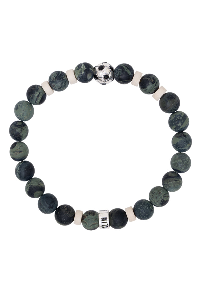 Pulsera Fútbol Plata 925 Cancha
