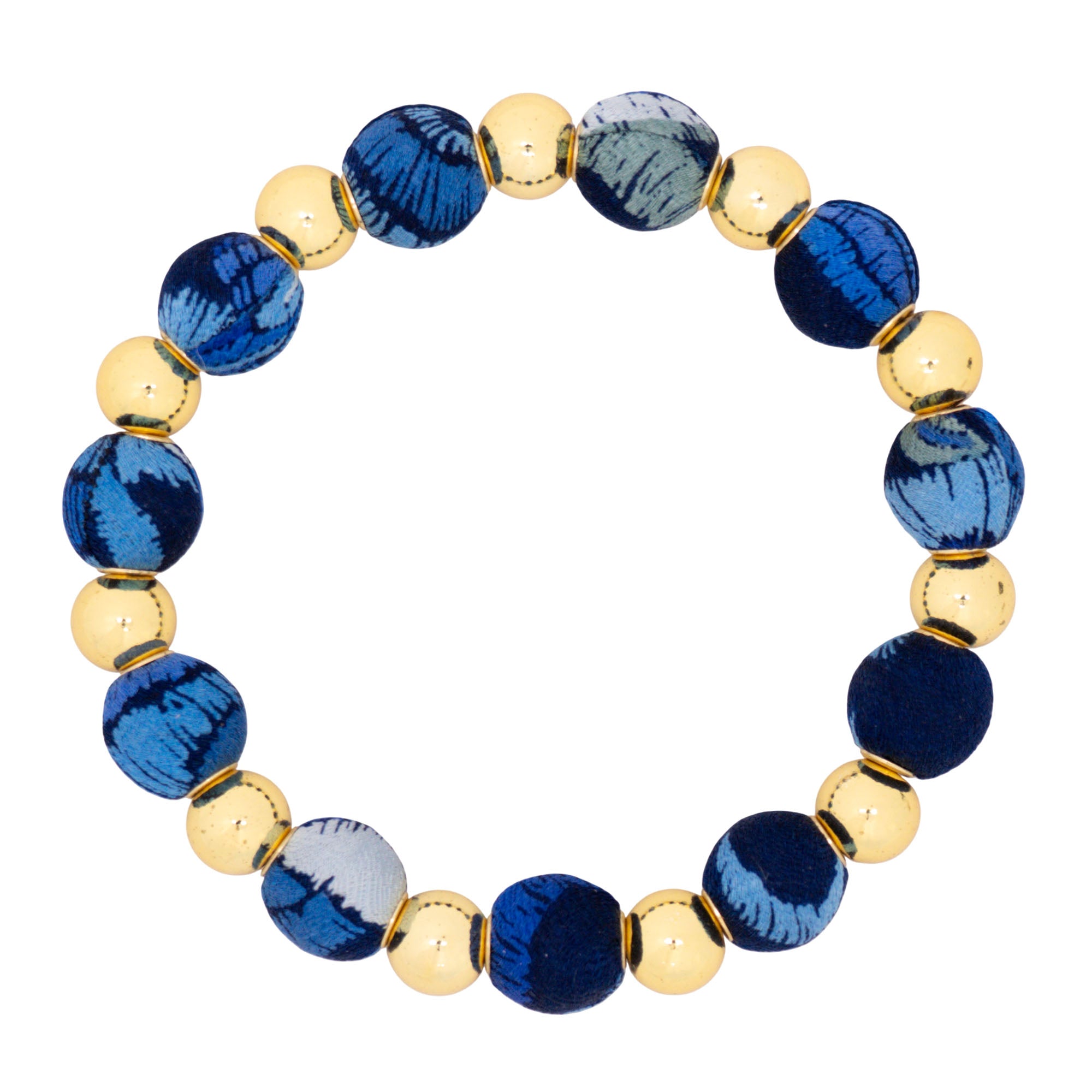 Pulsera Bolitas Seda