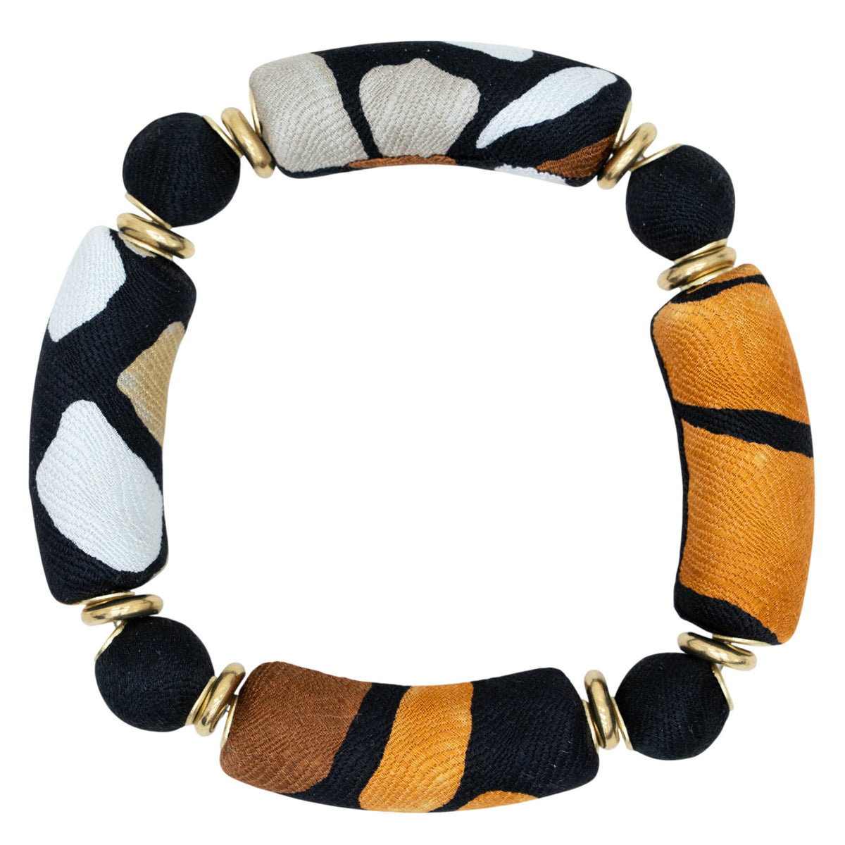 Pulsera Cilindro Seda Mariposa Monarca Original