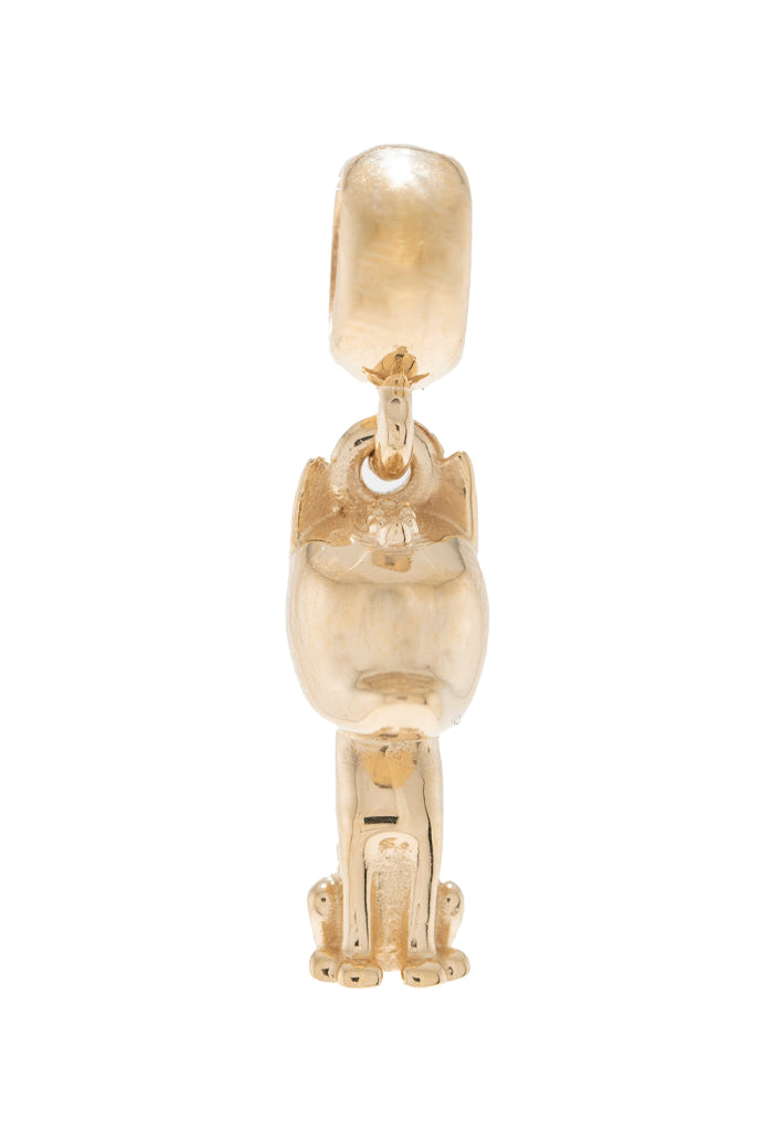 Amuleto para brazalete Xico Sentado Baño Oro