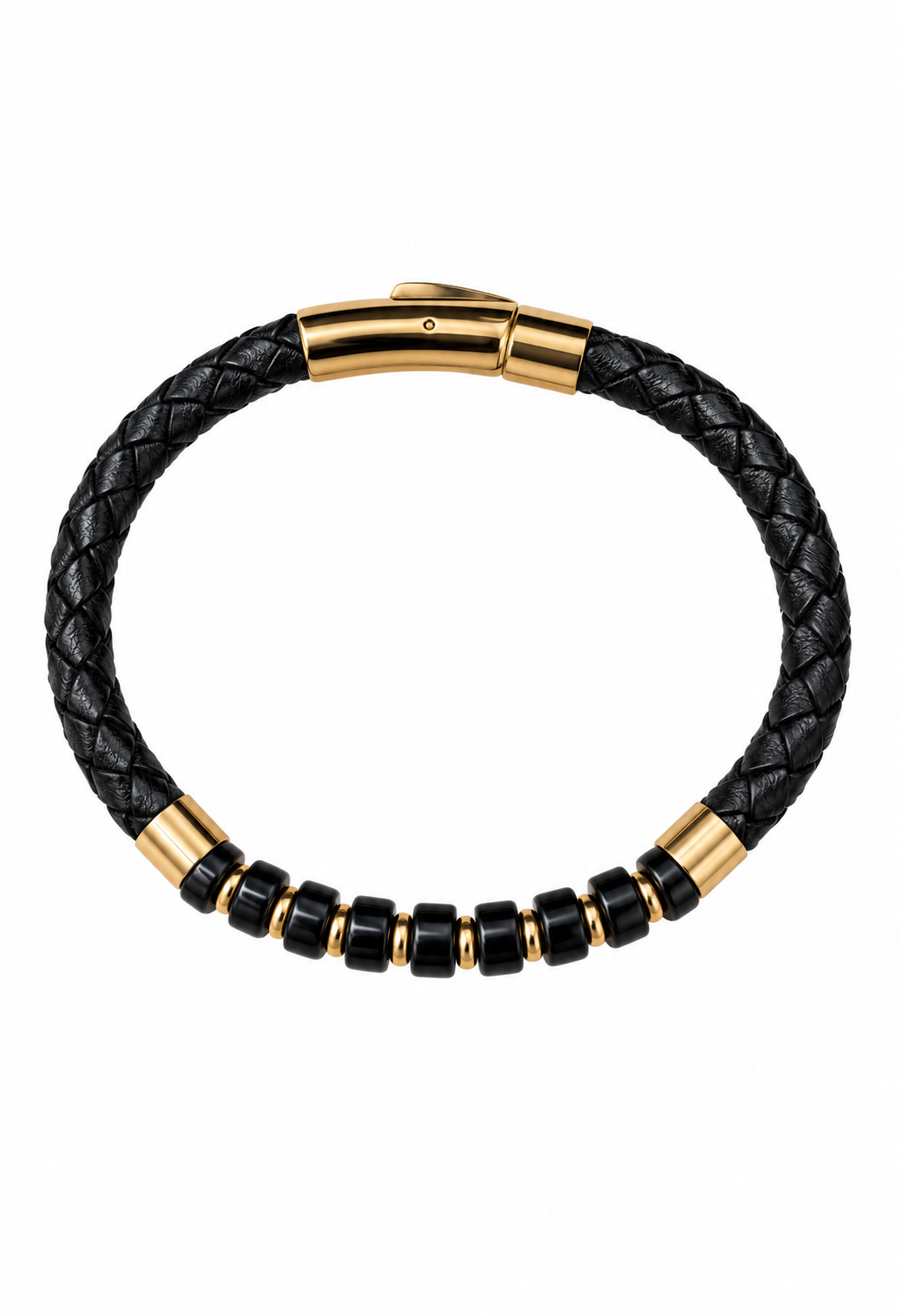 Pulsera Piel y Agata