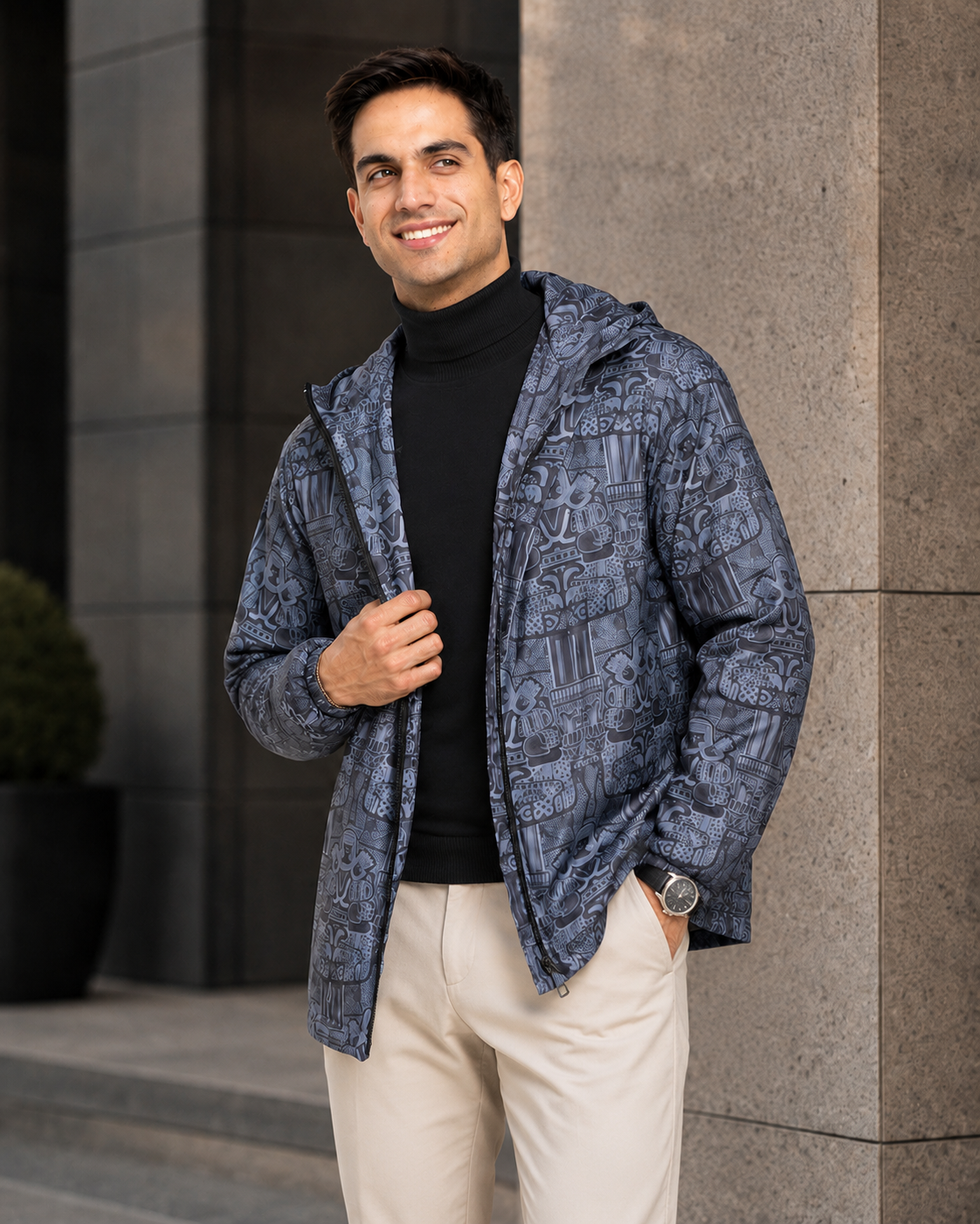 Parka Coatlicue Gris
