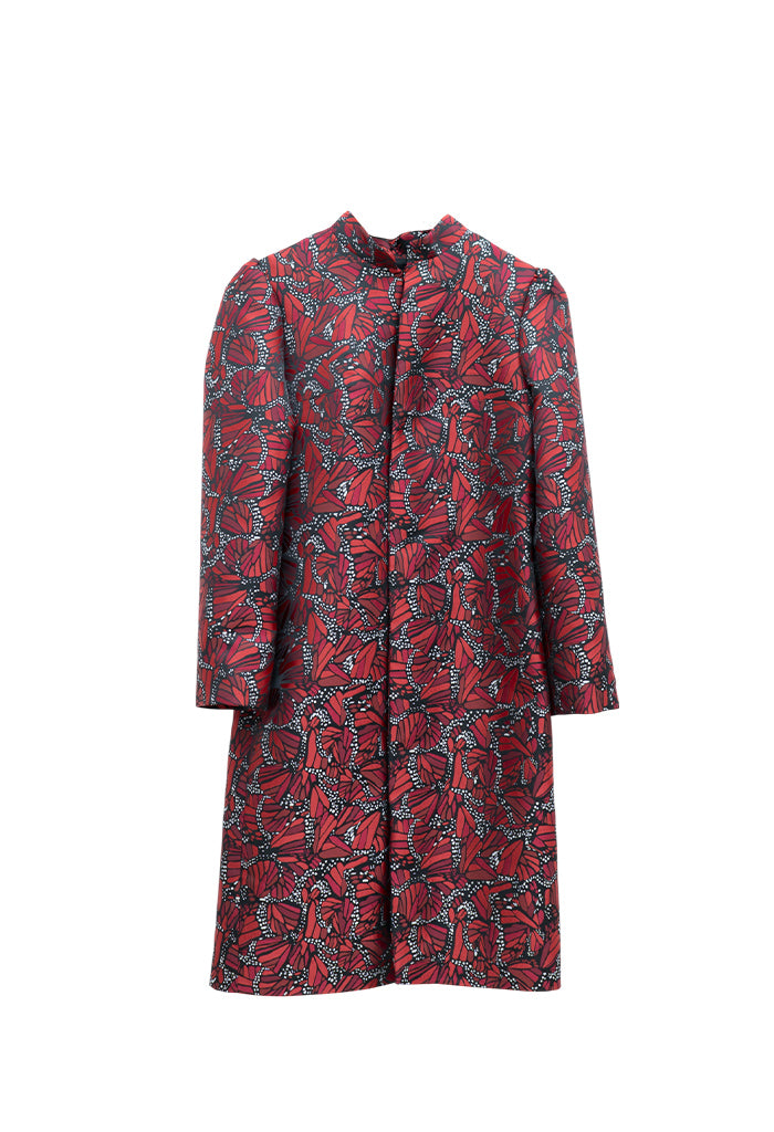 Saco Tlapacho Mariposa Vitral Rojo