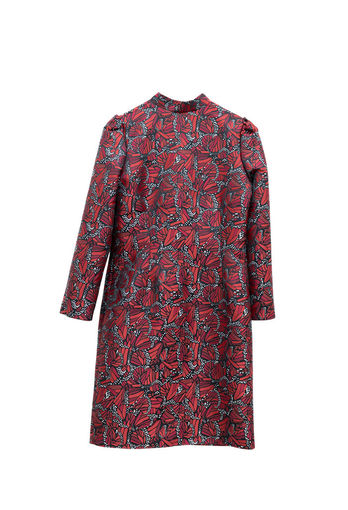 Saco Tlapacho Mariposa Vitral Rojo
