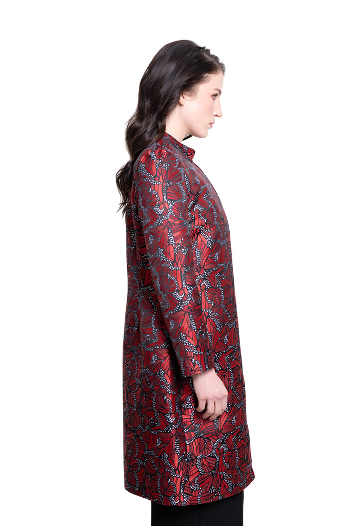 Saco Tlapacho Mariposa Vitral Rojo