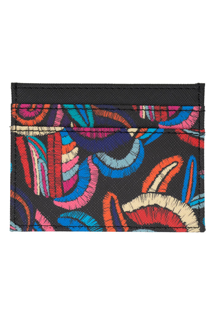 Tarjetero Kuxtal Saffiano Dama Quetzalcóatl