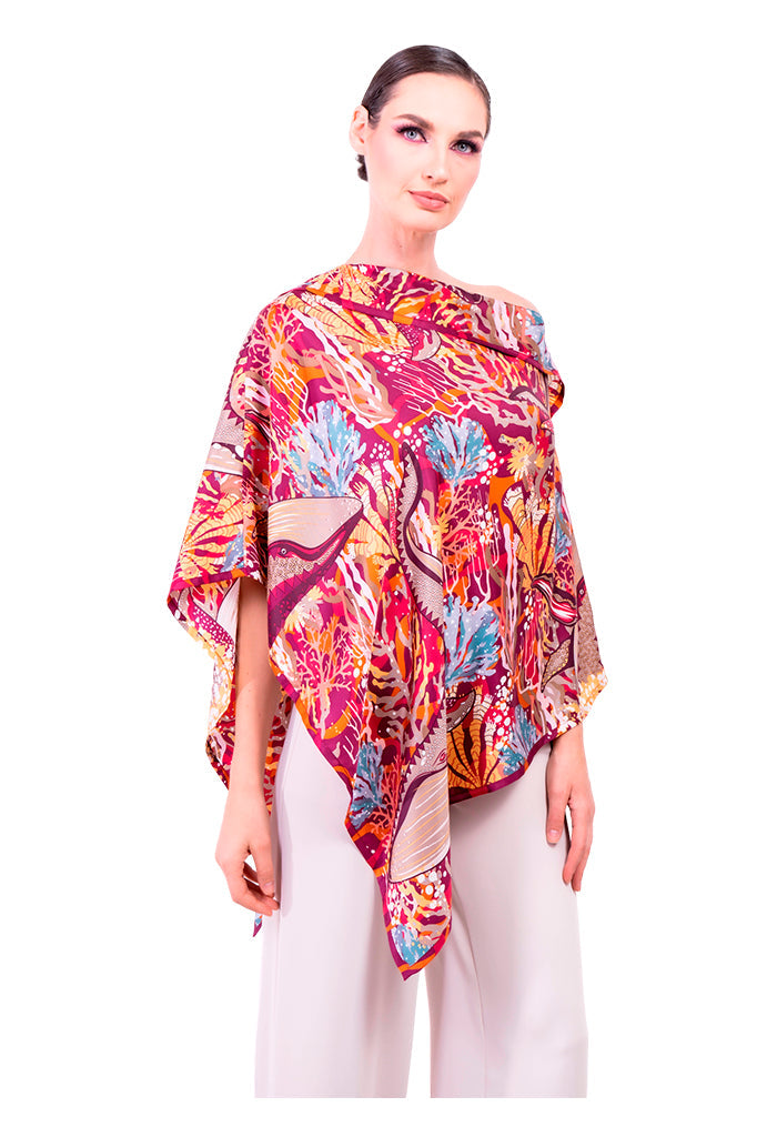 Poncho Ballena Gris