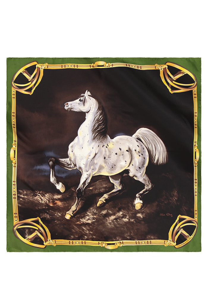Mascada Ken Yang Caballo Verde 90 cm