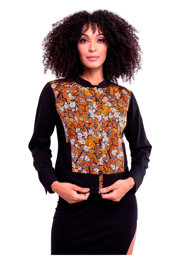 Bomber Okomej Mariposa Monarca Original