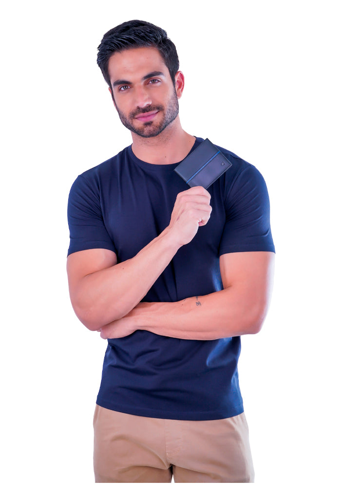 Cartera Ribete Águila Real Mexicana