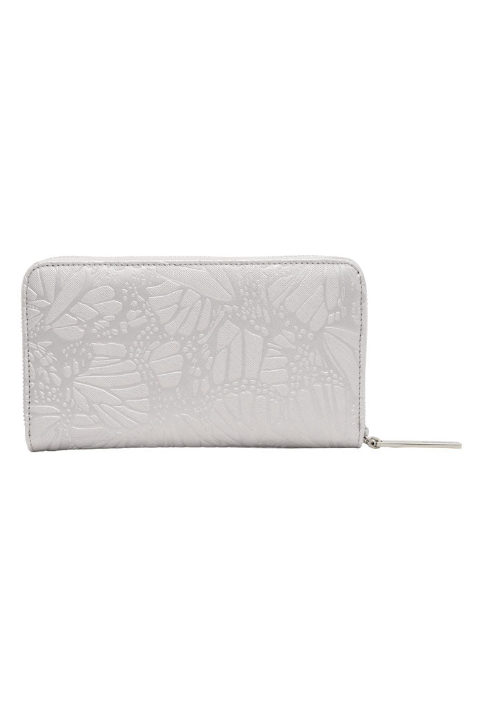 Cartera Grande Saffiano Grabado Mariposa