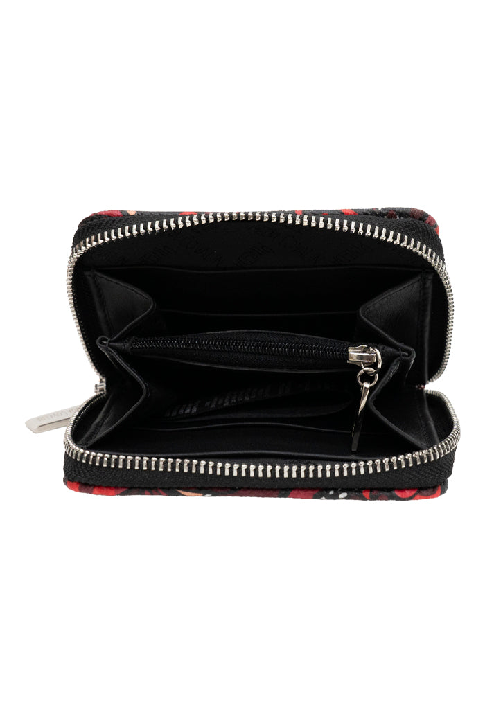 Cartera Chica Vuelo de Mariposa Rojo