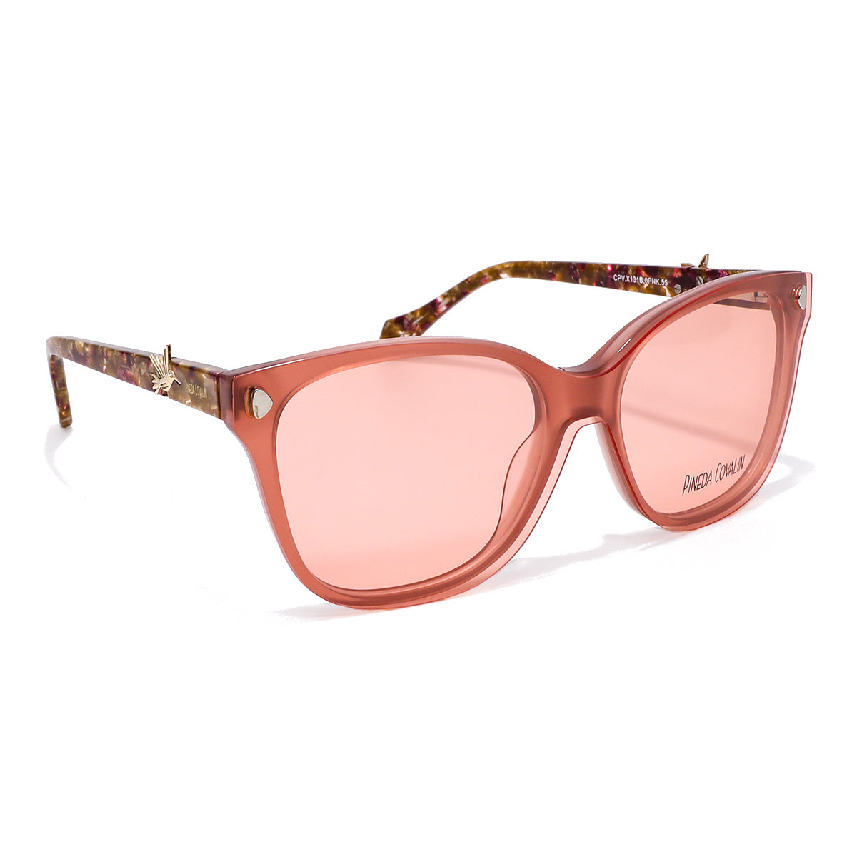 Lentes Clip On Colibrí Rosa
