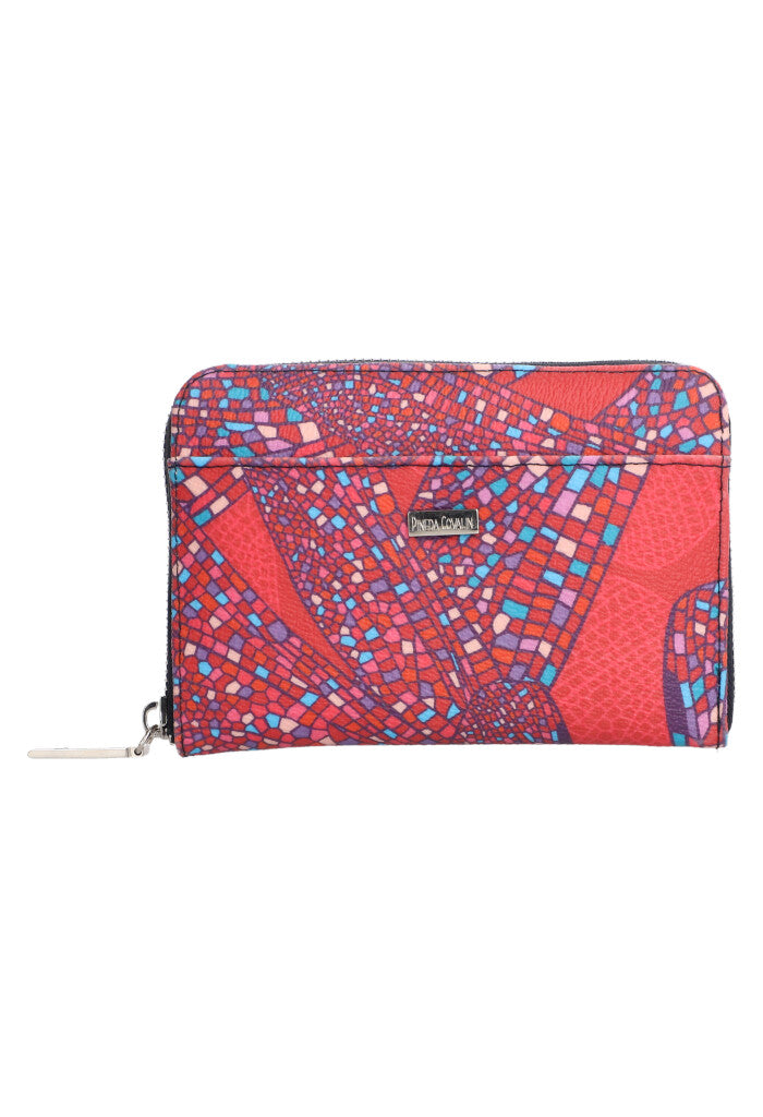 Cartera Mediana Libélula Rojo