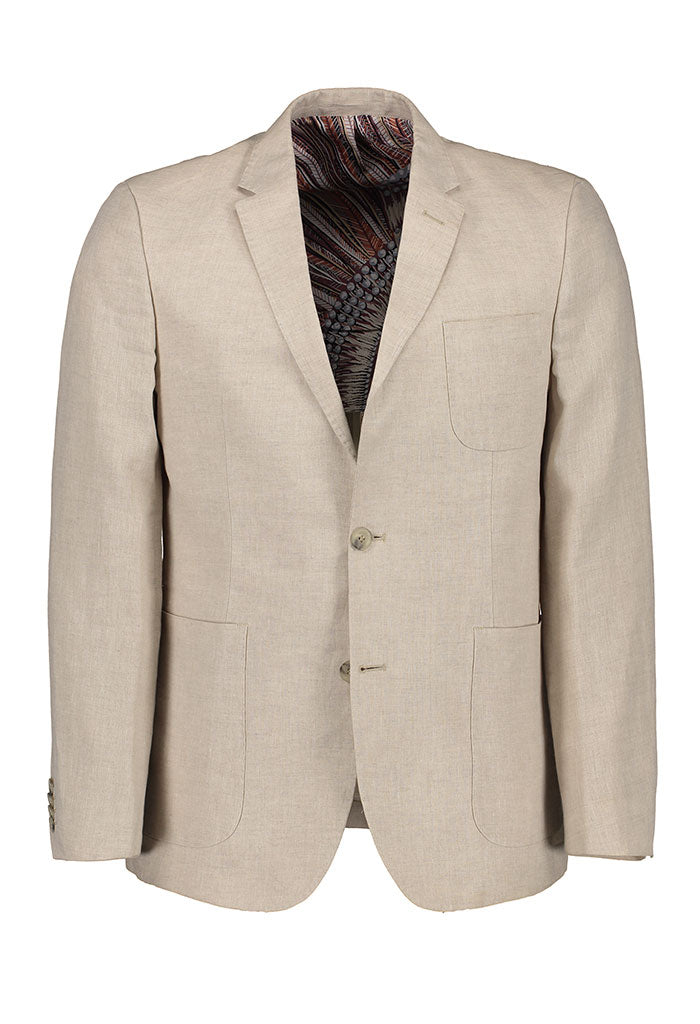 Saco Slim Color Crudo