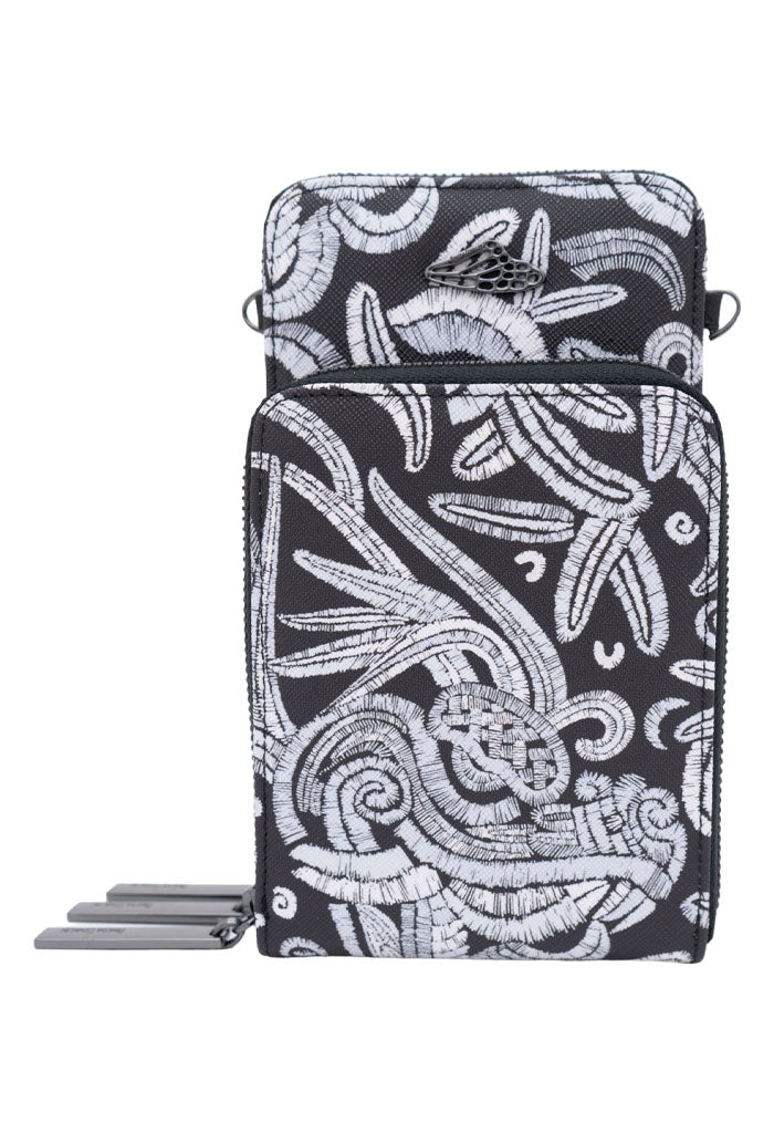 Porta Celular Naab Saffiano Quetzalcóatl