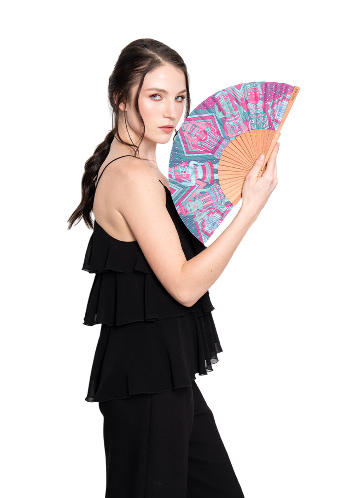 Abanico Iik Caritas Sonrientes Veracruz