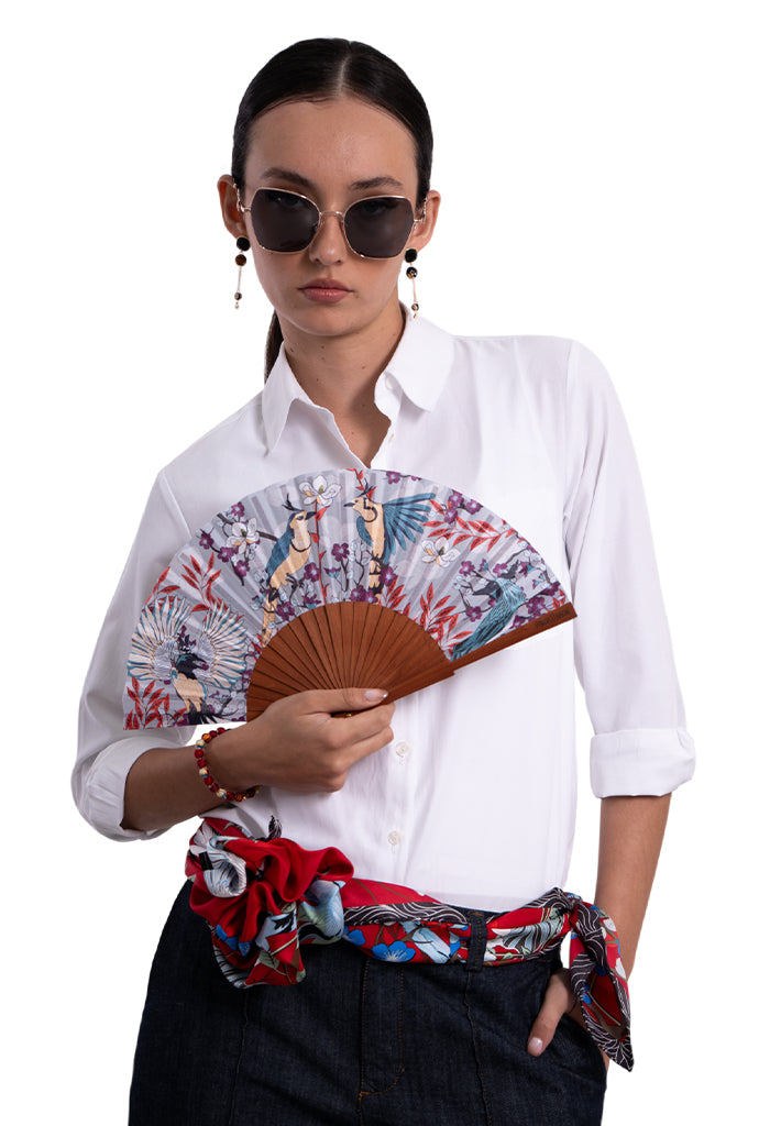 Abanico Iik Urraca Mexicana
