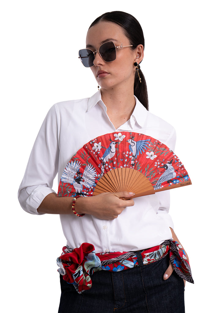 Abanico Iik Urraca Mexicana