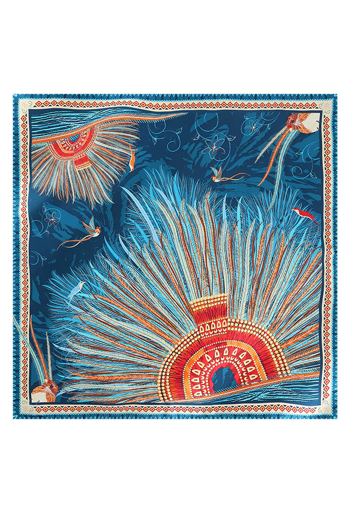 Mascada Arte Plumaria 54 cm